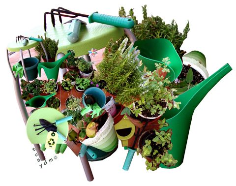 Gli attrezzi da giardino